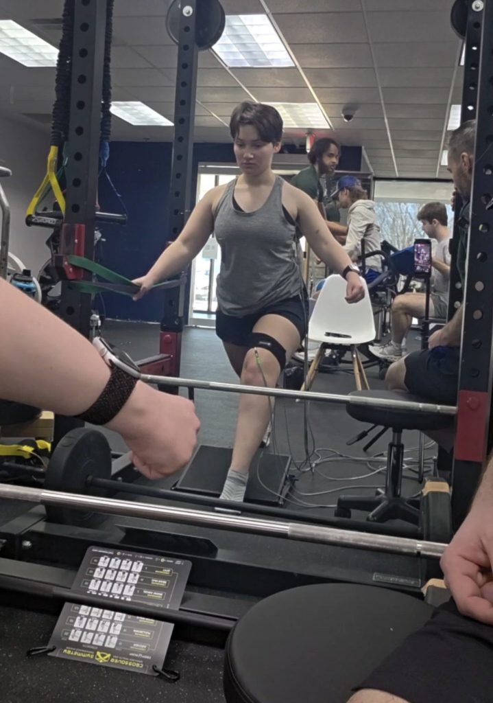Adaptive training session